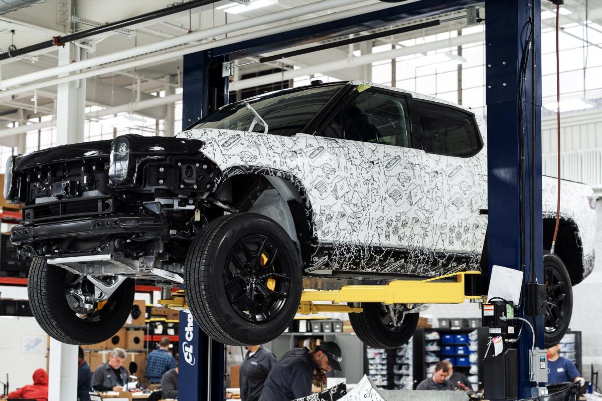 rivian production and deliveries